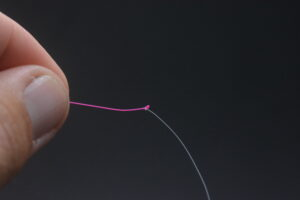 A well tied stopper knot to connect tippet to a fly fly fishing leader