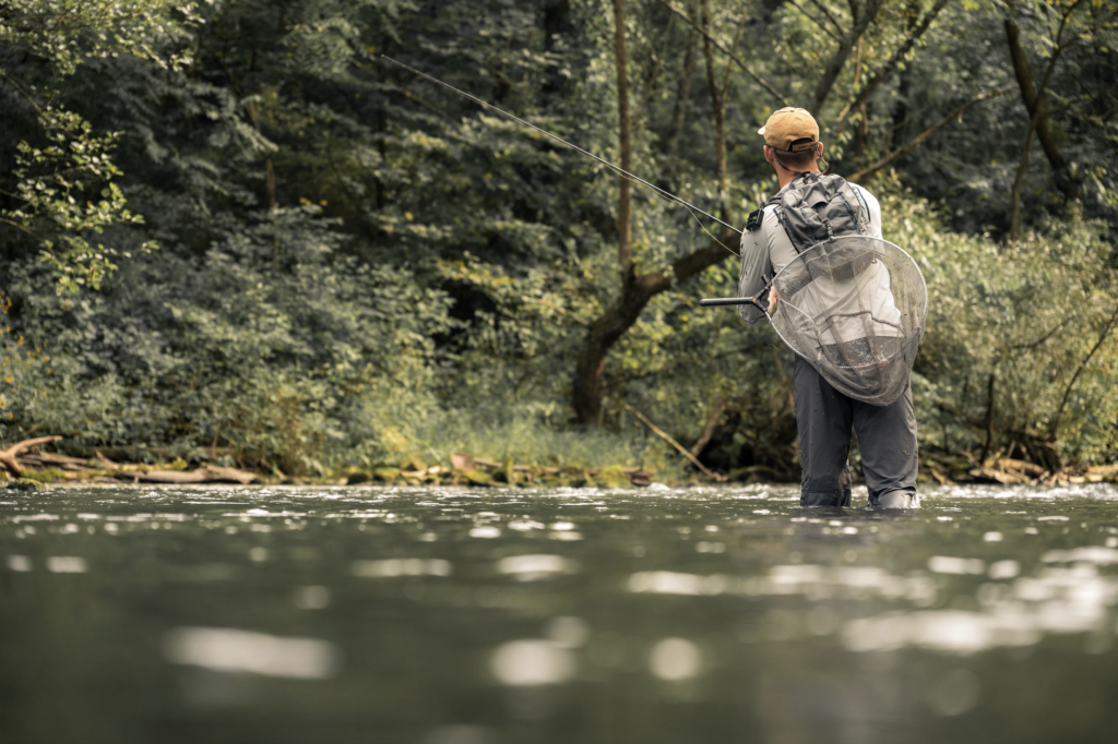 Mike Komara fly fishing Fisherman's Paradise