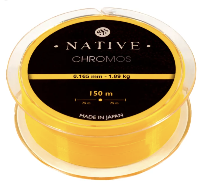 A spool of Native Chromos Leader Material